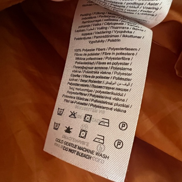 Only Warm Orange Jacket - Picture 6 of 6